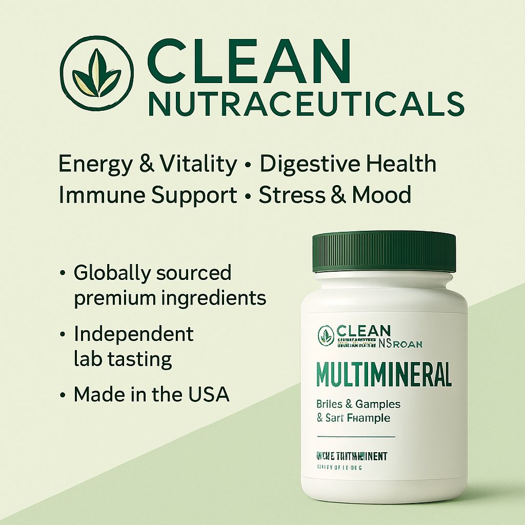 Clean Nutraceuticals A Complete Guide to Pure and Effective Health Supplements