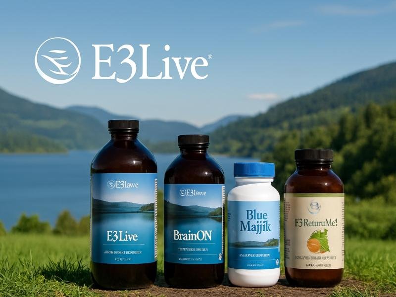 E3Live A Natural Superfood Brand Transforming Energy Focus and Wellness