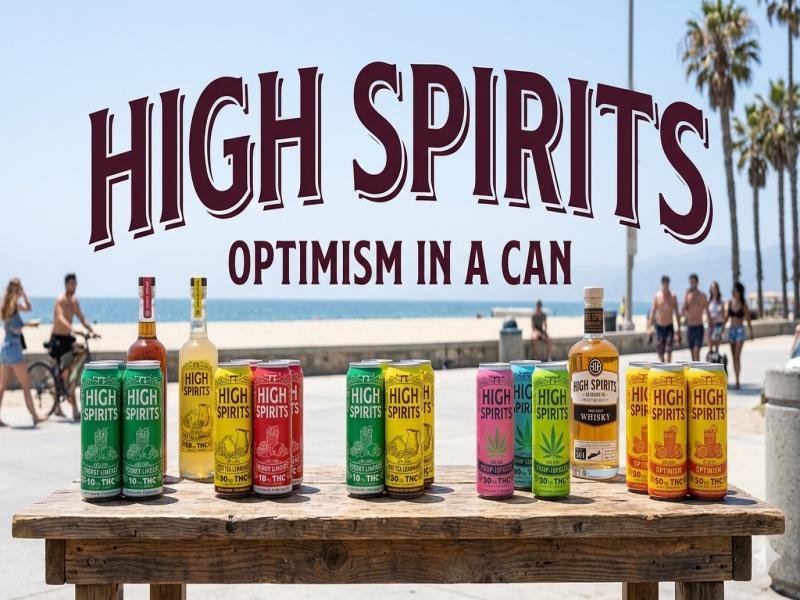 HighSpirits Infused Beverages And Gummies Online Store Premium Flavor Based Hemp Drink Brand