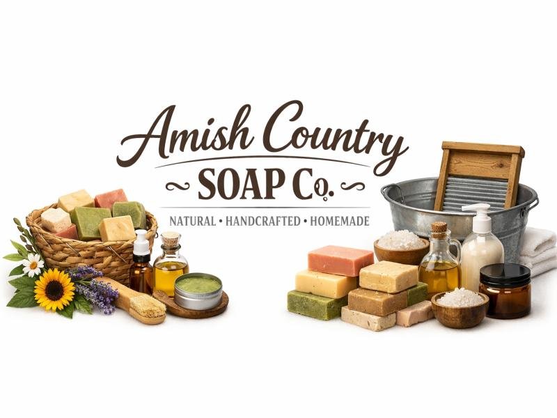Amish Country Soap Co Handmade Natural Soap. Goat Milk Soap. Tallow Skincare. Premium Bath and Body Essentials.