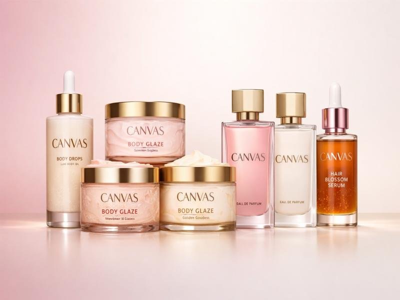 Canvas Beauty Brand Body Glaze Haircare Products Fragrance Body Drops Skincare and Natural Beauty Solutions for Textured Hair and Self Care